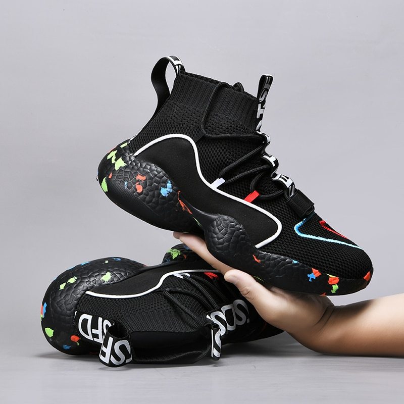 Baskets de course respirantes et tendance pour hommes