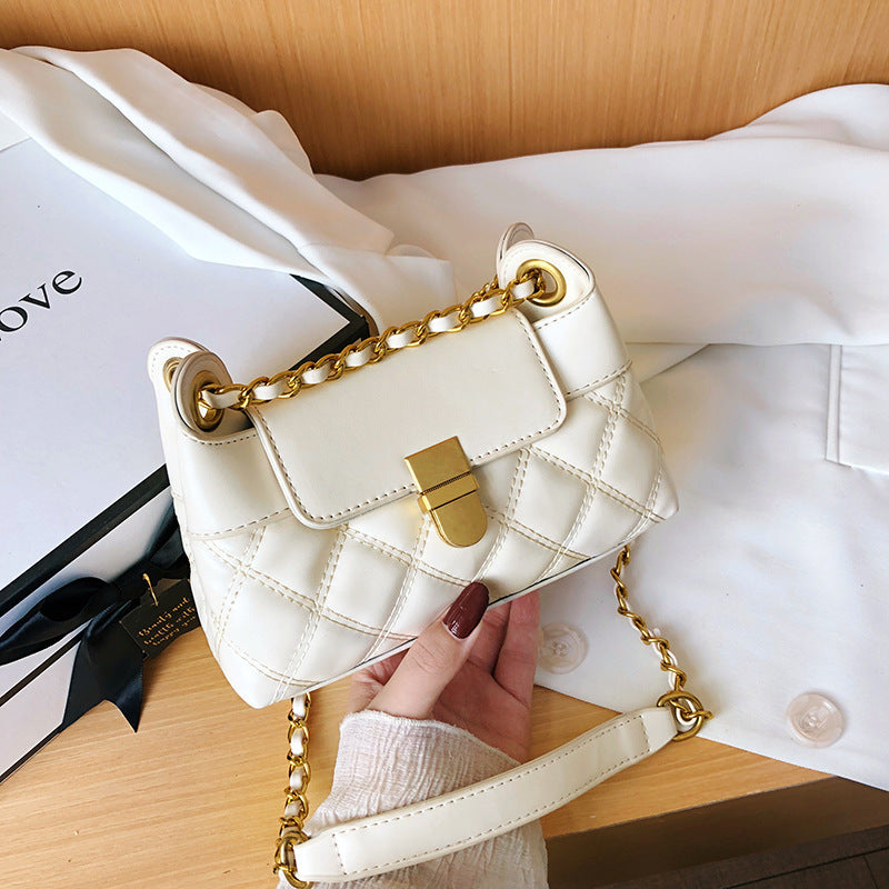 French niche set high-quality chain shoulder bag