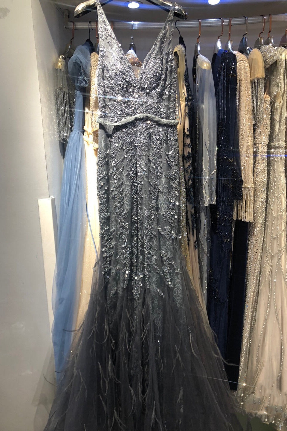 Robe de soirée sirène pour femme, disponible en plusieurs couleurs et tailles