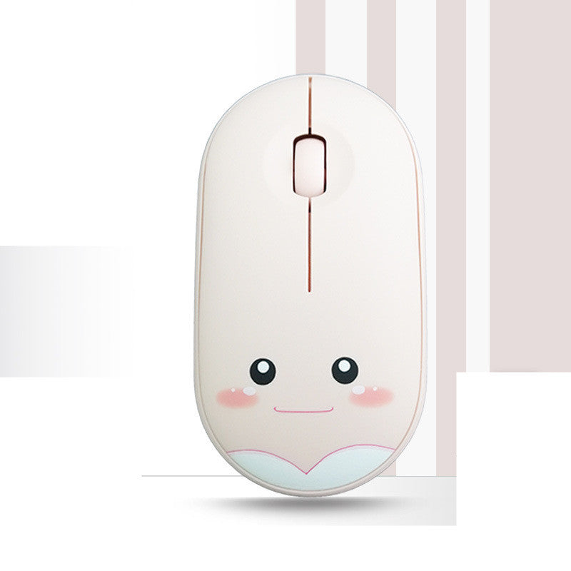 Factory Wholesale Wireless Mouse Cute Bluetooth Dual Mode Mute
