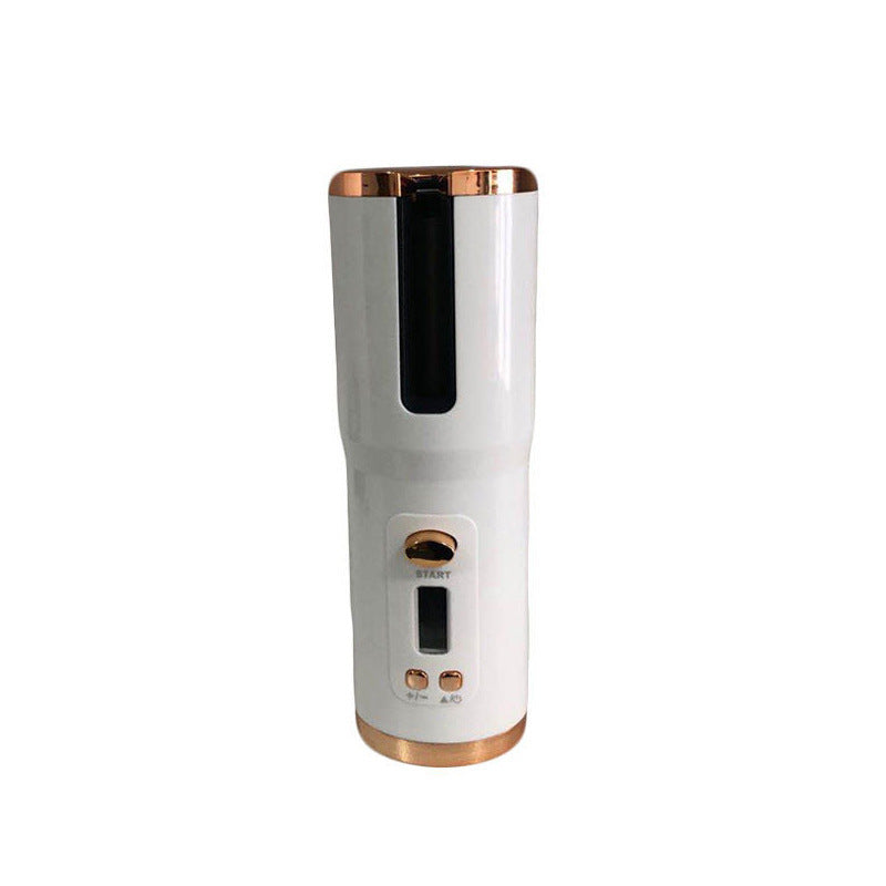 Wireless USB Curling Iron with 6-Speed Temperature & Timer Settings