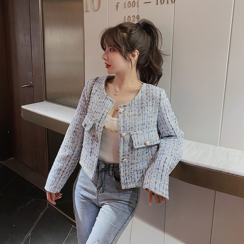Women's Tweed Short Coat Jacket