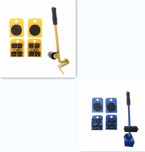 Professional Furniture Moving Lifter Tool Set 5PCS with 150kg Capacity