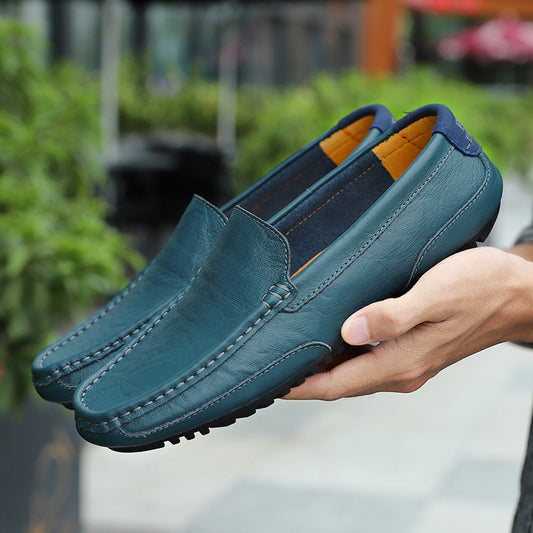 British Soft-Soled Breathable Casual Shoes Lazy Shoes