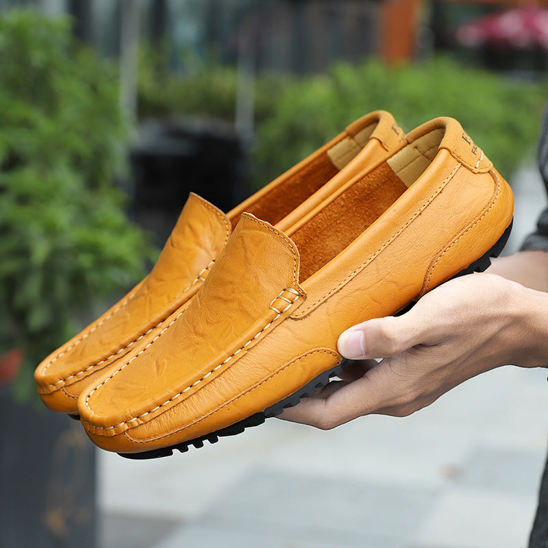 British Soft-Soled Breathable Casual Shoes Lazy Shoes