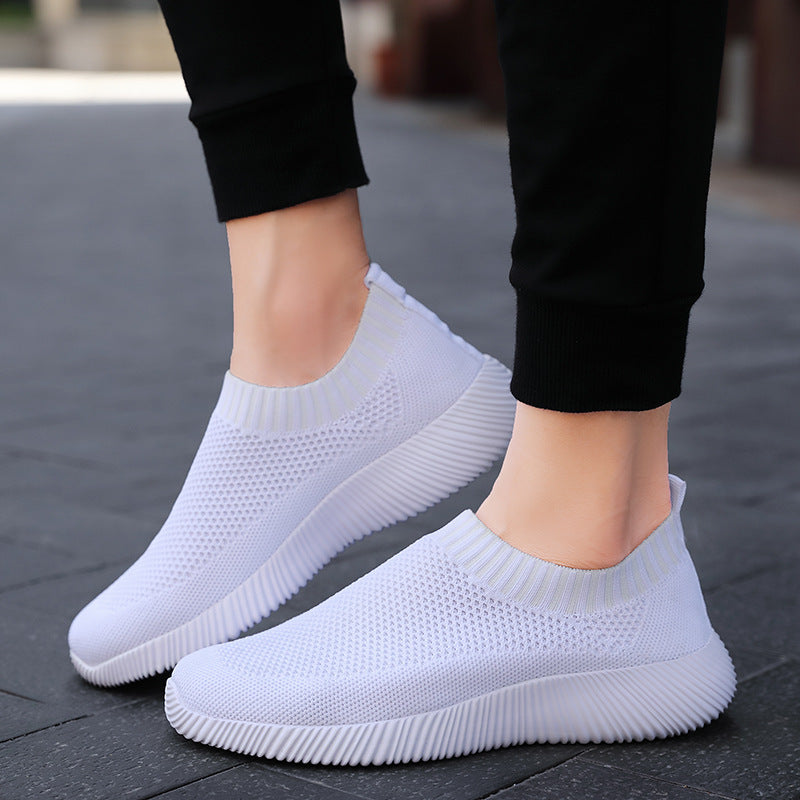 Sports Shoes All Match One Step Lazy Shoes Breathable Socks Shoes