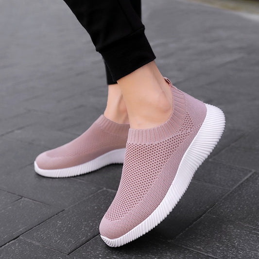 Sports Shoes All Match One Step Lazy Shoes Breathable Socks Shoes
