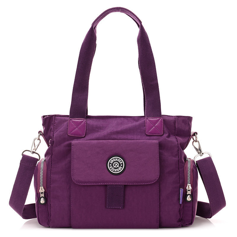 Lightweight Waterproof Nylon Oxford Shoulder Messenger Bag Medium