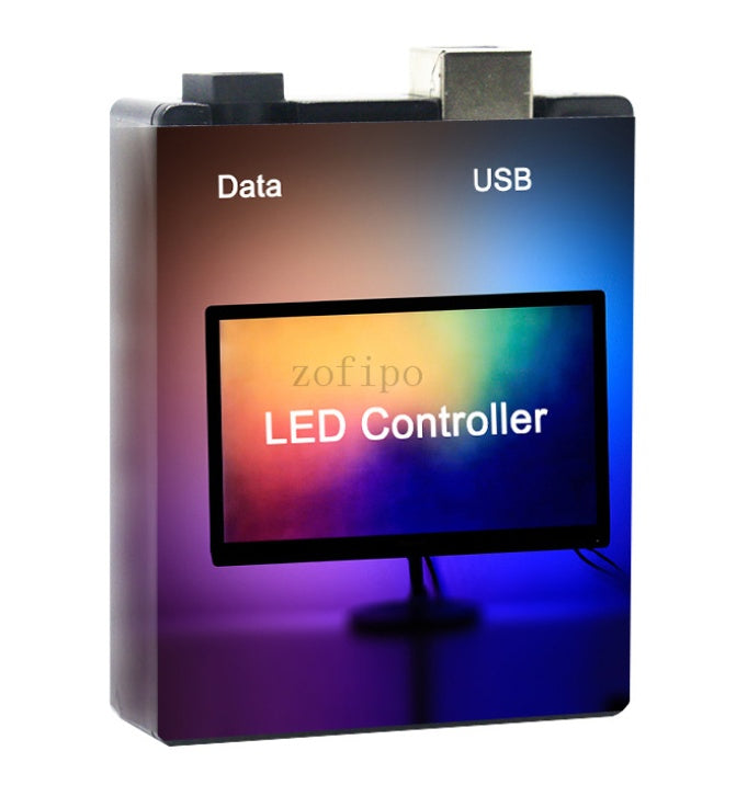 RGB Symphony LED Monitor Streamer Light Bar - 1m to 5m Sets