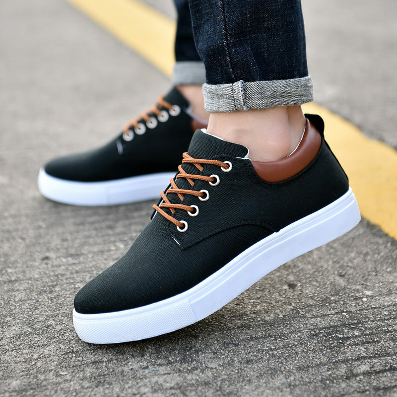 Canvas Men’s Sneakers Big Size 46-47 Jogging Shoes