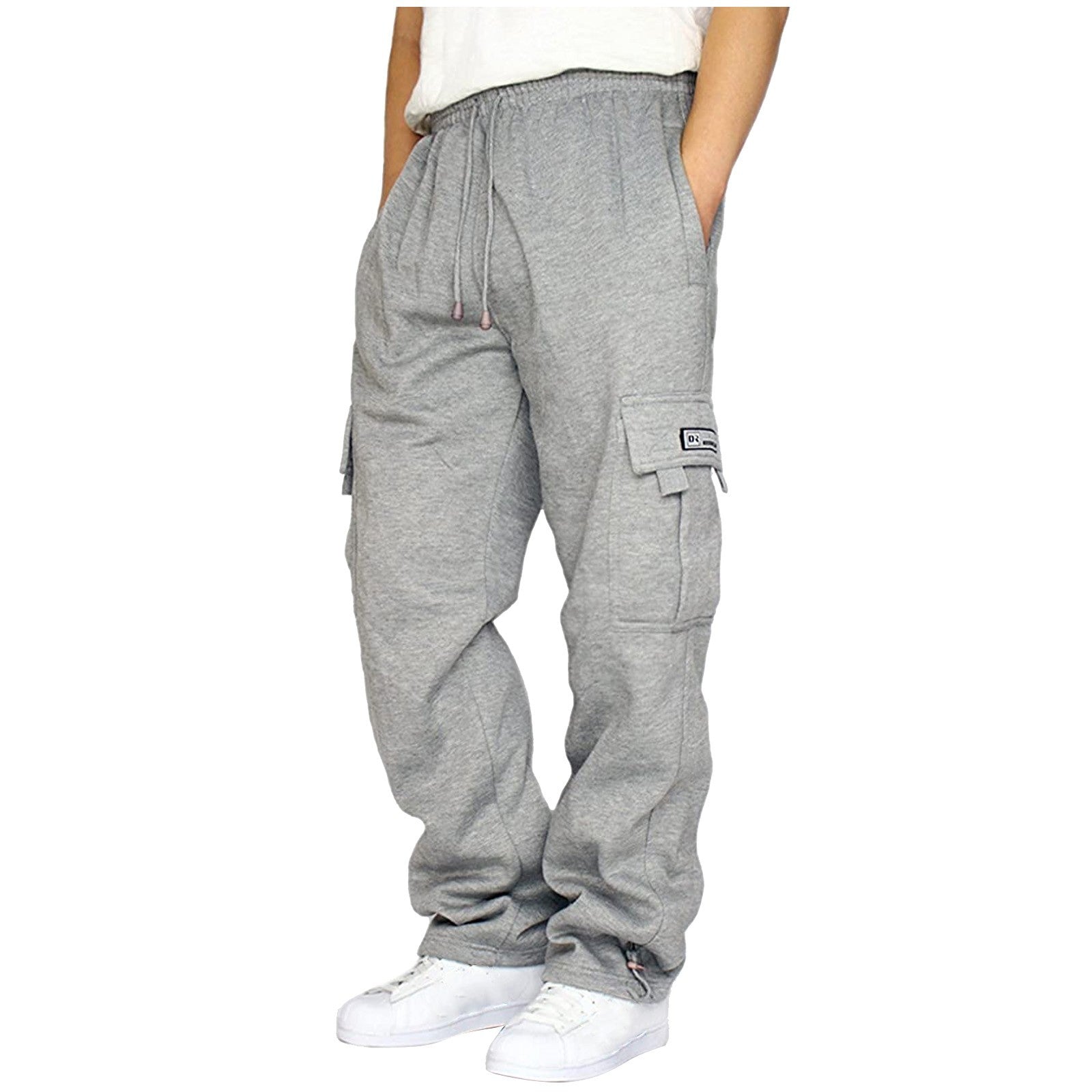 European & American Men's Casual Sweatpants Overalls