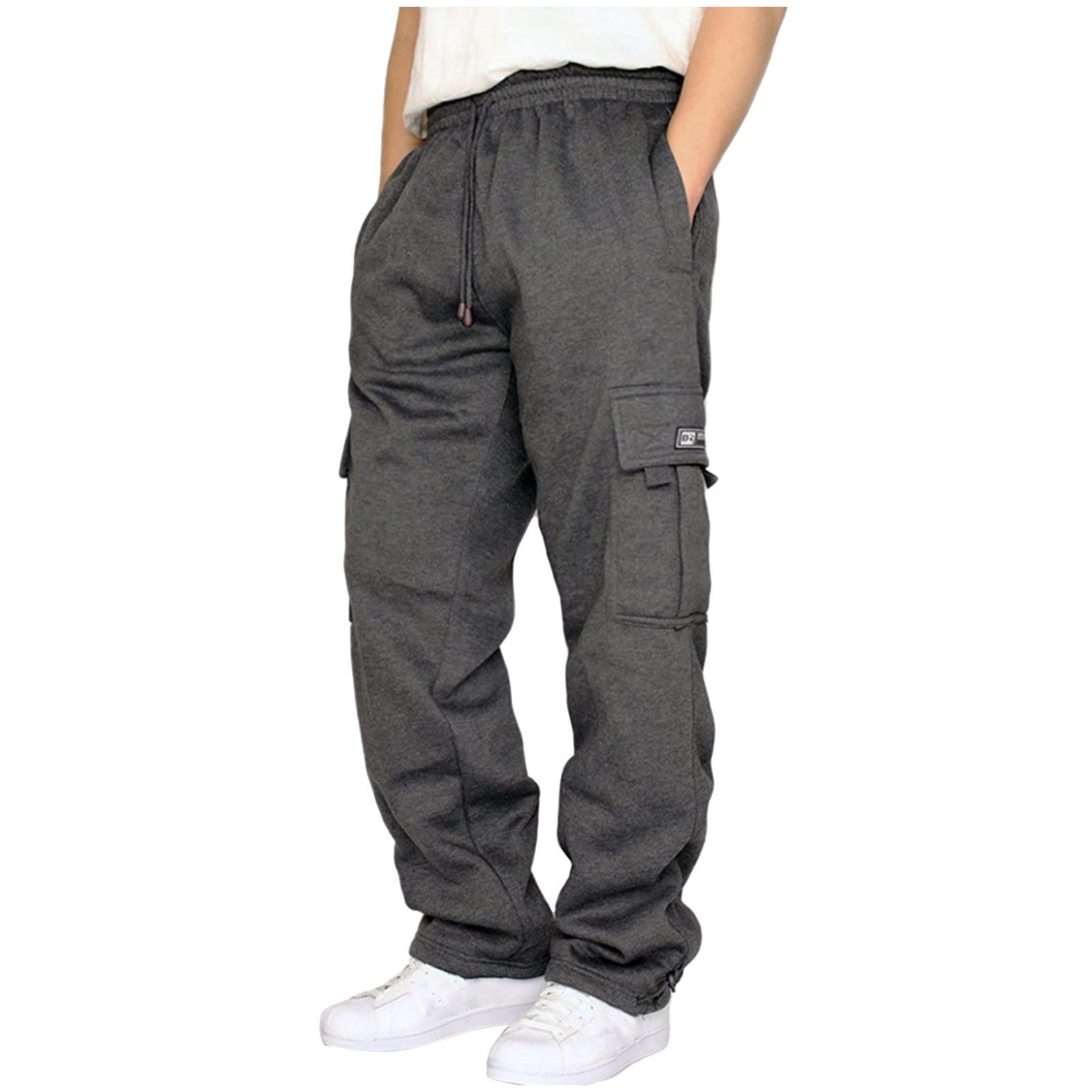 European & American Men's Casual Sweatpants Overalls