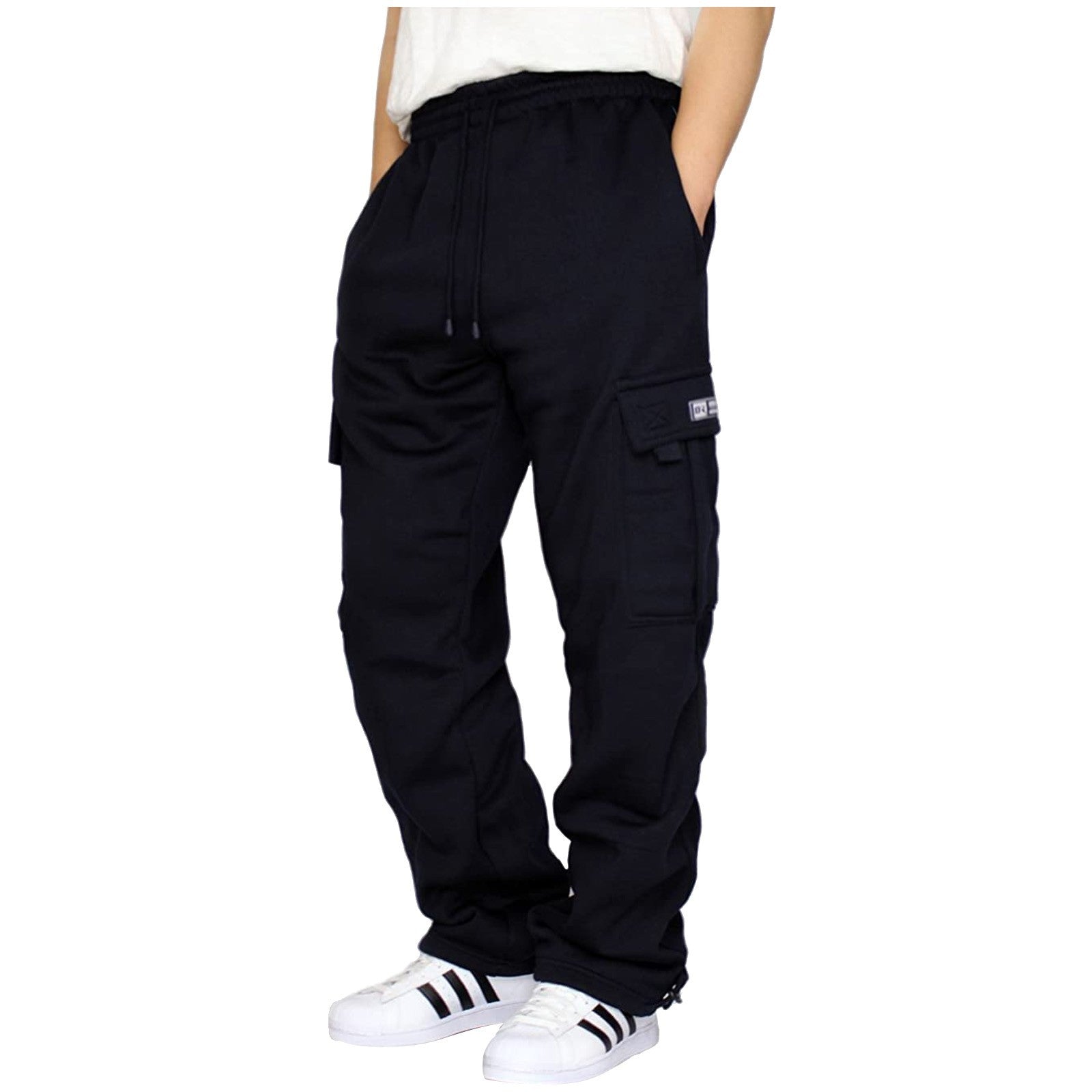 European & American Men's Casual Sweatpants Overalls