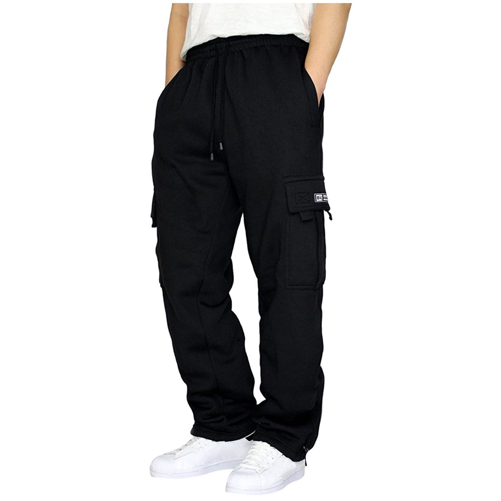 European & American Men's Casual Sweatpants Overalls