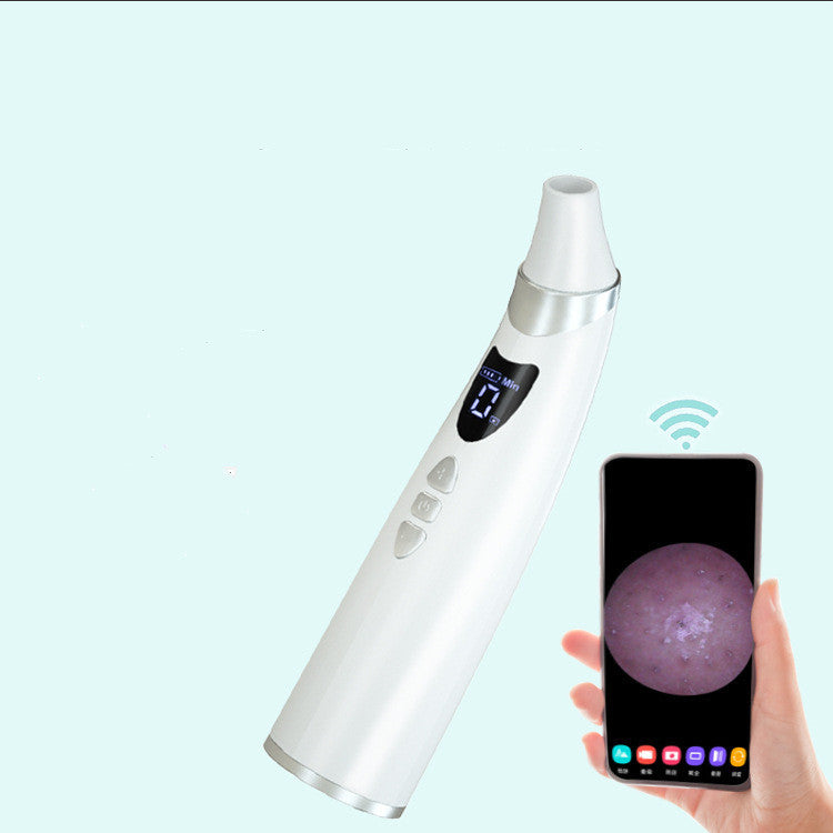 Visual Electric Blackhead Suction Pore Cleaner with 20x Magnification and LED Display Skin Care Tool