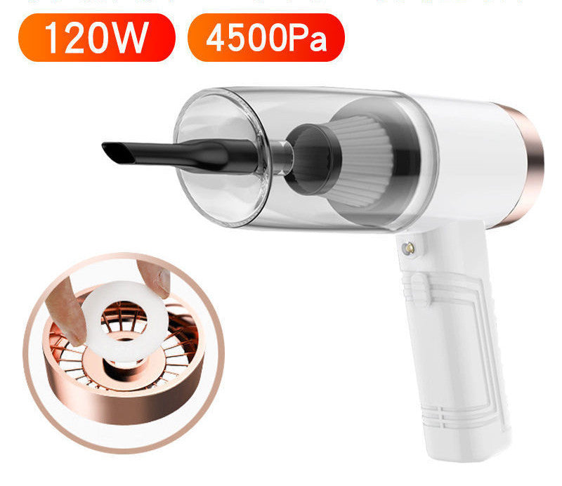 Mini aspirateur de voiture puissant double usage avec accessoires