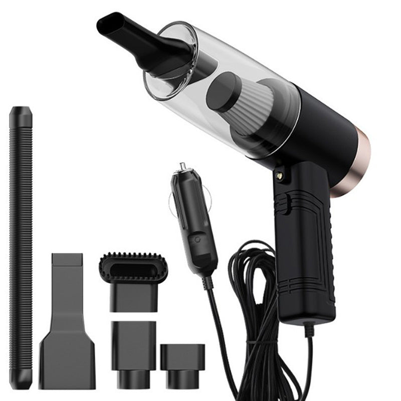 Mini aspirateur de voiture puissant double usage avec accessoires