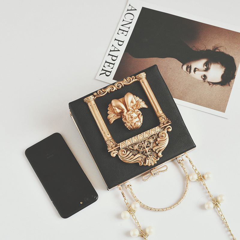 Frame Chain Portable Messenger Small Square Bag