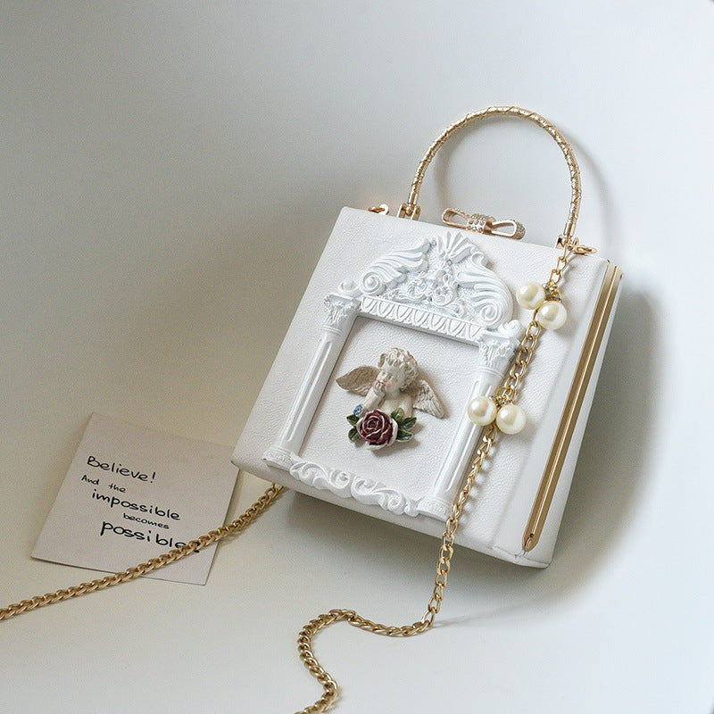 Frame Chain Portable Messenger Small Square Bag