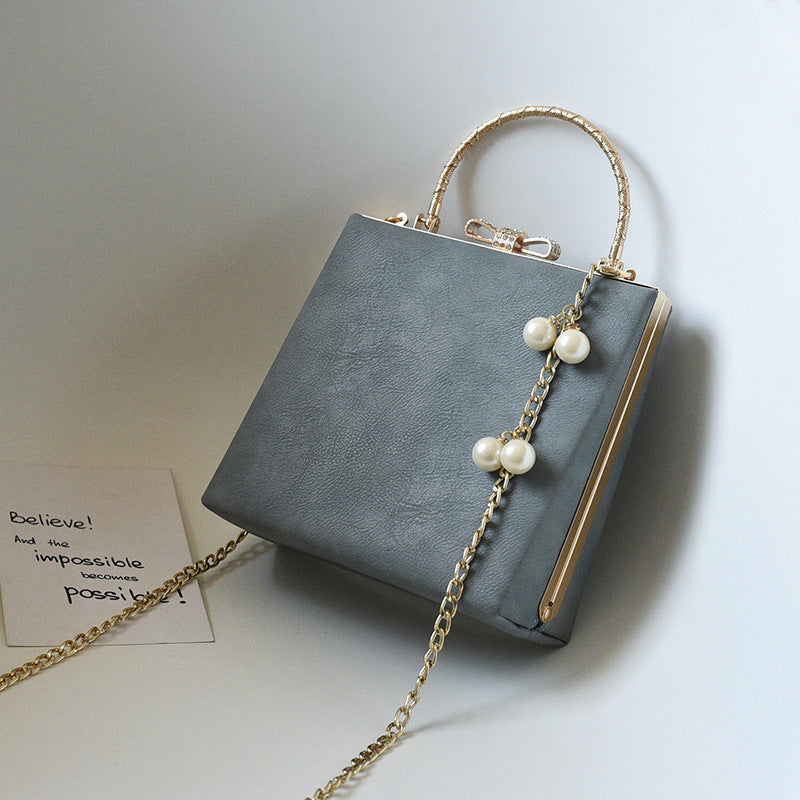 Frame Chain Portable Messenger Small Square Bag