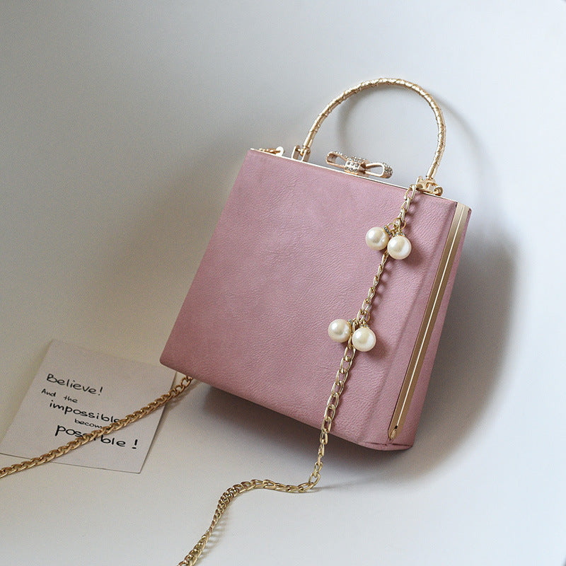 Frame Chain Portable Messenger Small Square Bag