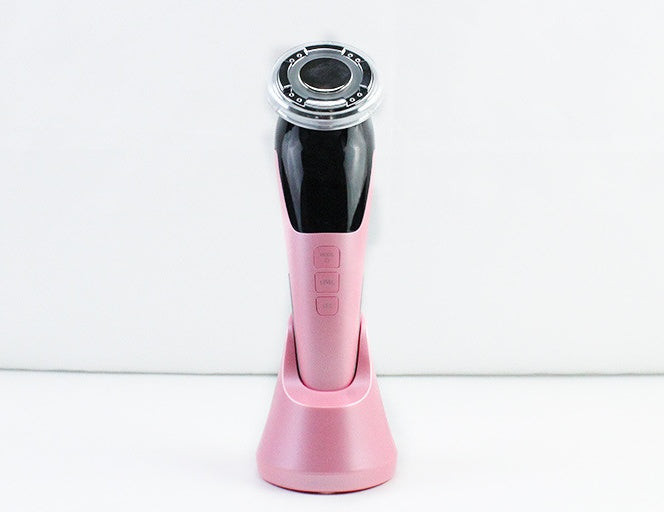 Ultrasonic LED Photon Vibration Light Therapy Micro-Current Beauty Massager