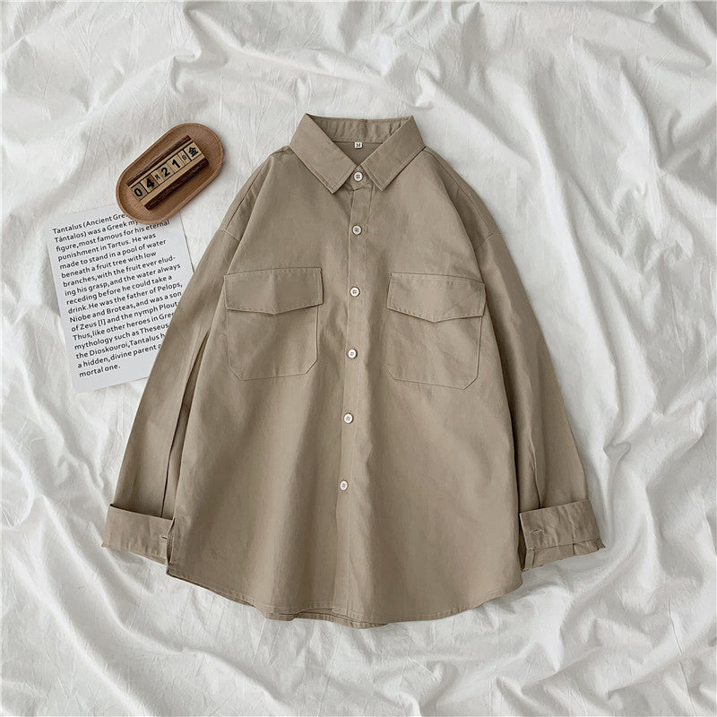 Chemisier Cardigan en Mousseline Ample Manches Longues