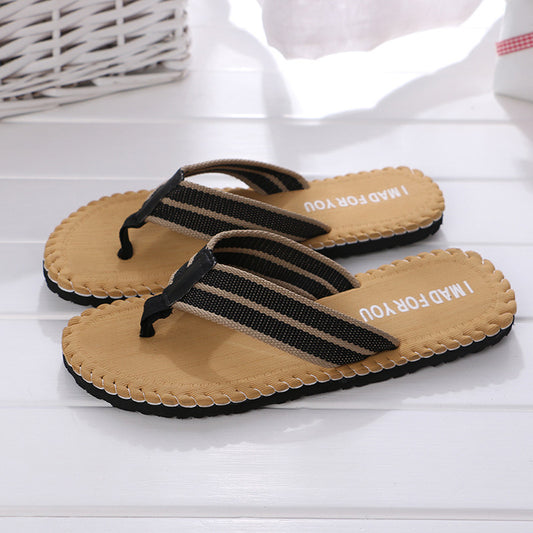 Men's Flip Flops Fashion Non-Slip Breathable Slippers