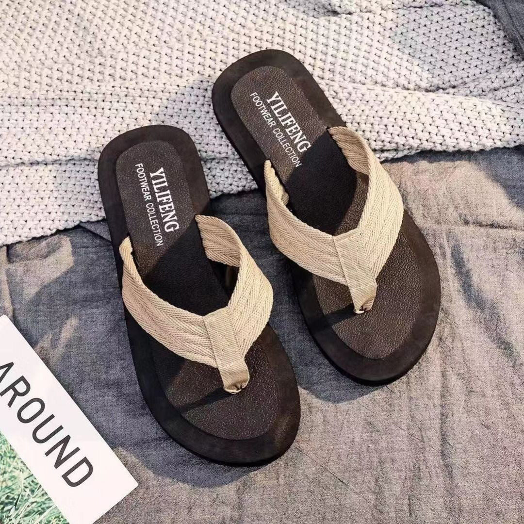 Men's Flip Flops Fashion Non-Slip Breathable Slippers