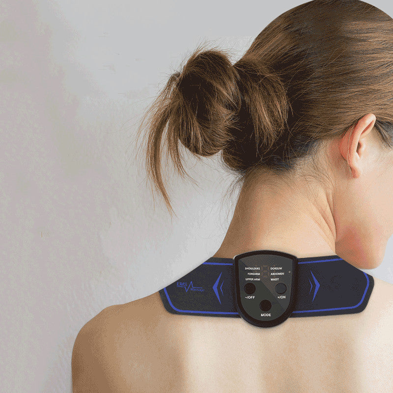 Masseur de Nuque et d'Épaules Rechargeable Électrique pour Méridiens à Coller