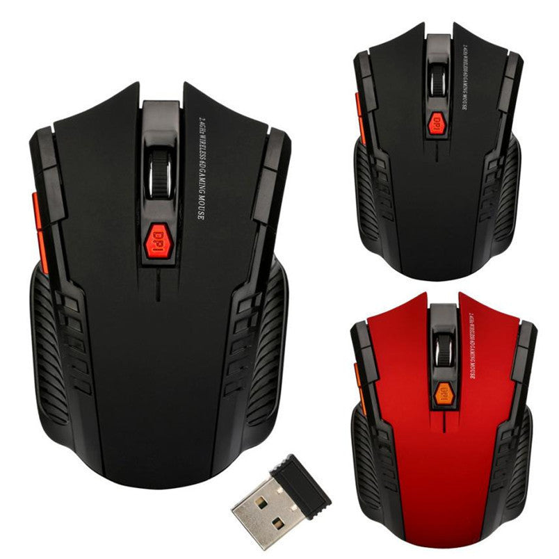 Wireless 2.4G Gaming Mouse with 1600DPI Optical Sensor
