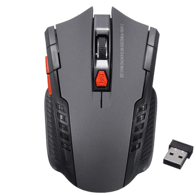 Wireless 2.4G Gaming Mouse with 1600DPI Optical Sensor