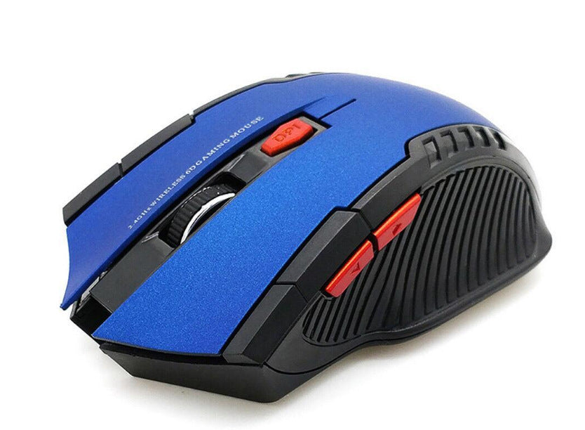 Wireless 2.4G Gaming Mouse with 1600DPI Optical Sensor