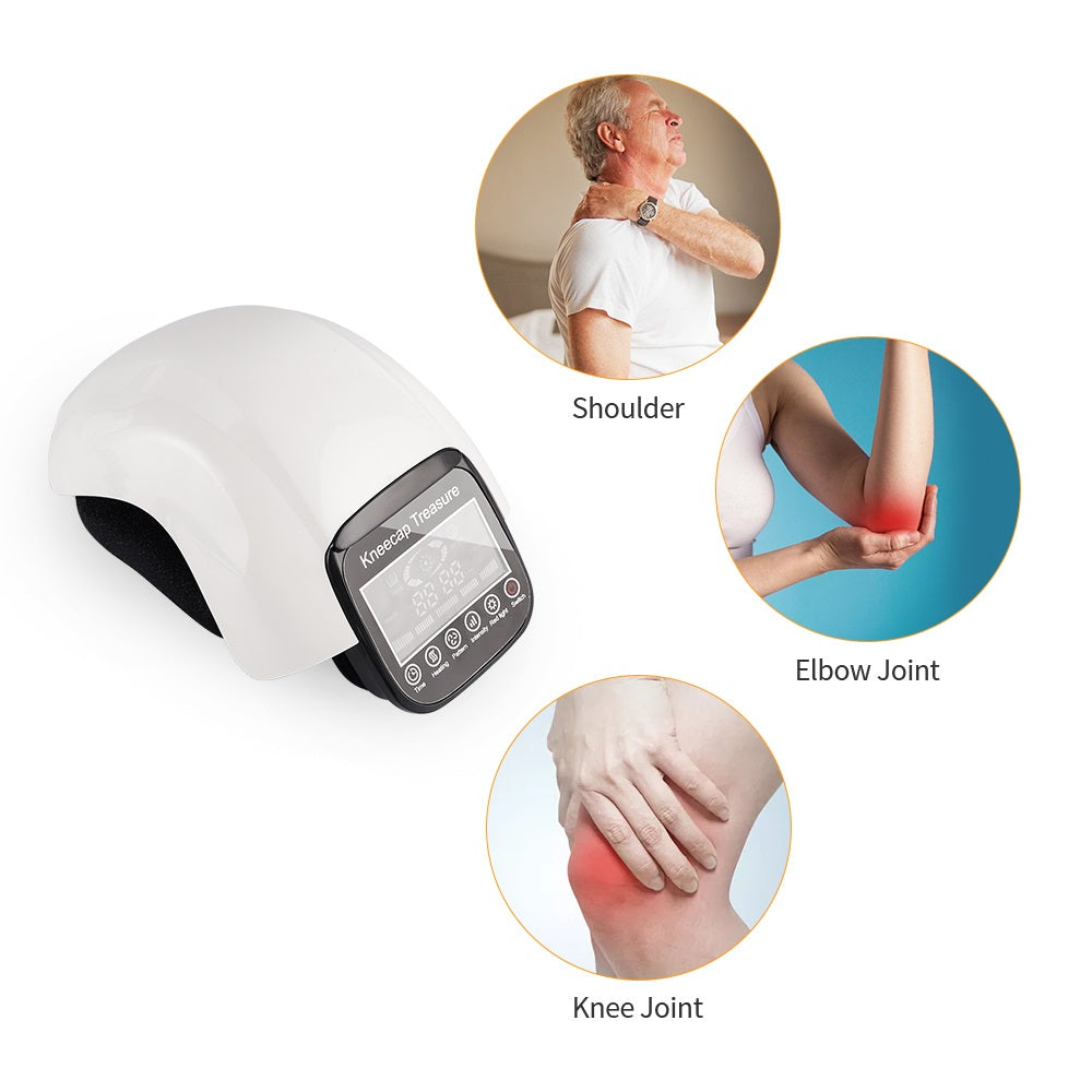 Electric Heating Knee Pad Massager with 2600mAh Battery