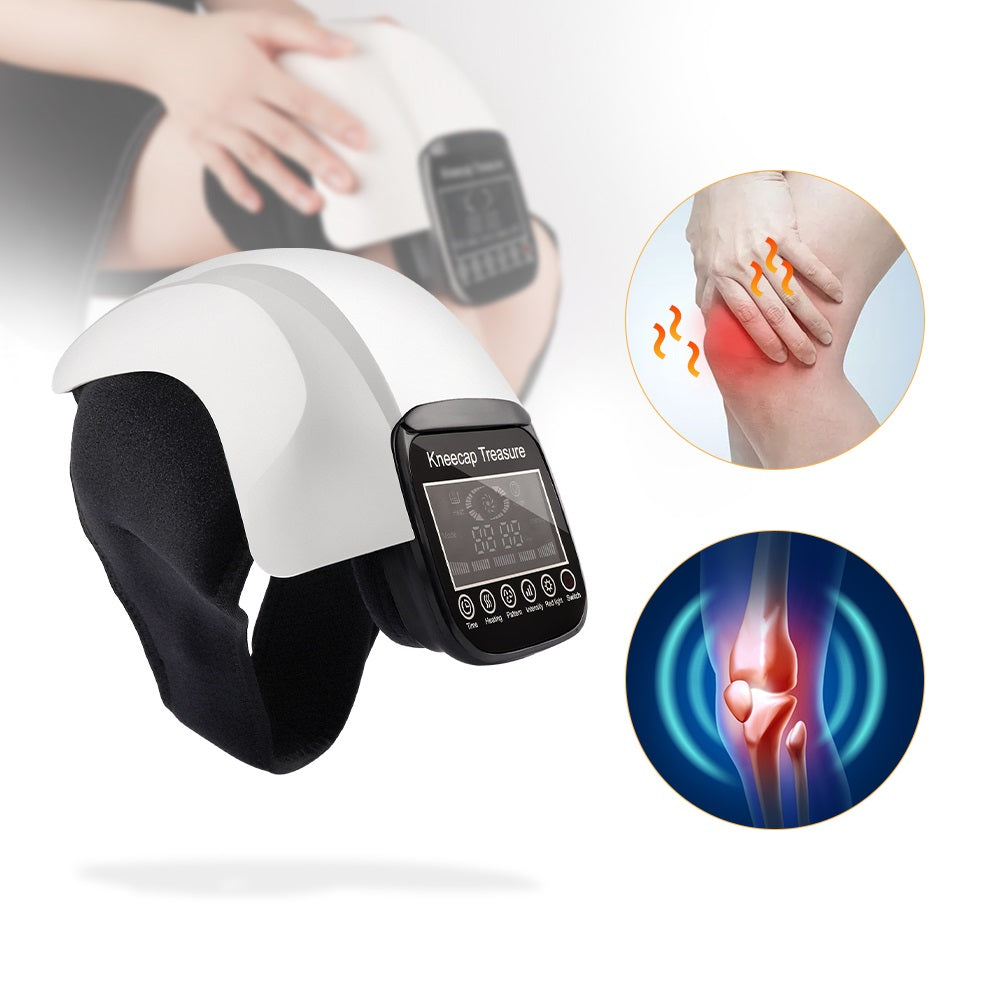 Electric Heating Knee Pad Massager with 2600mAh Battery