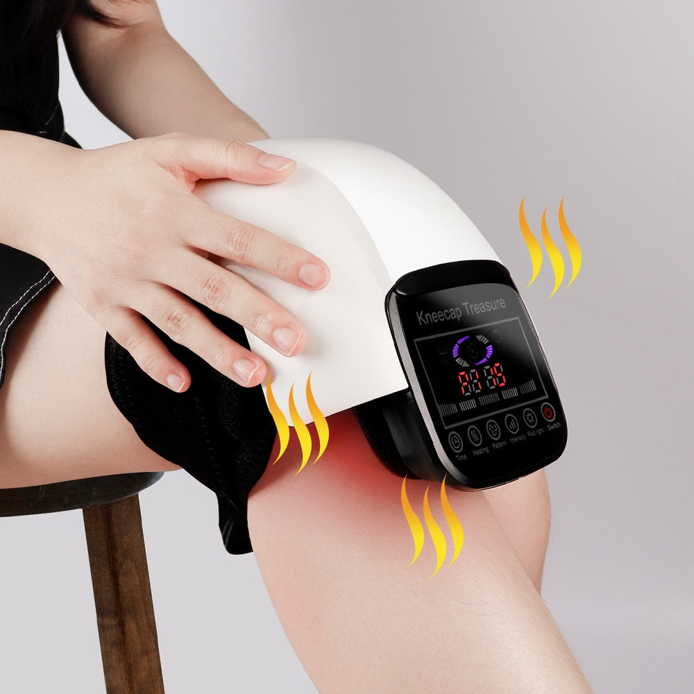 Electric Heating Knee Pad Massager with 2600mAh Battery