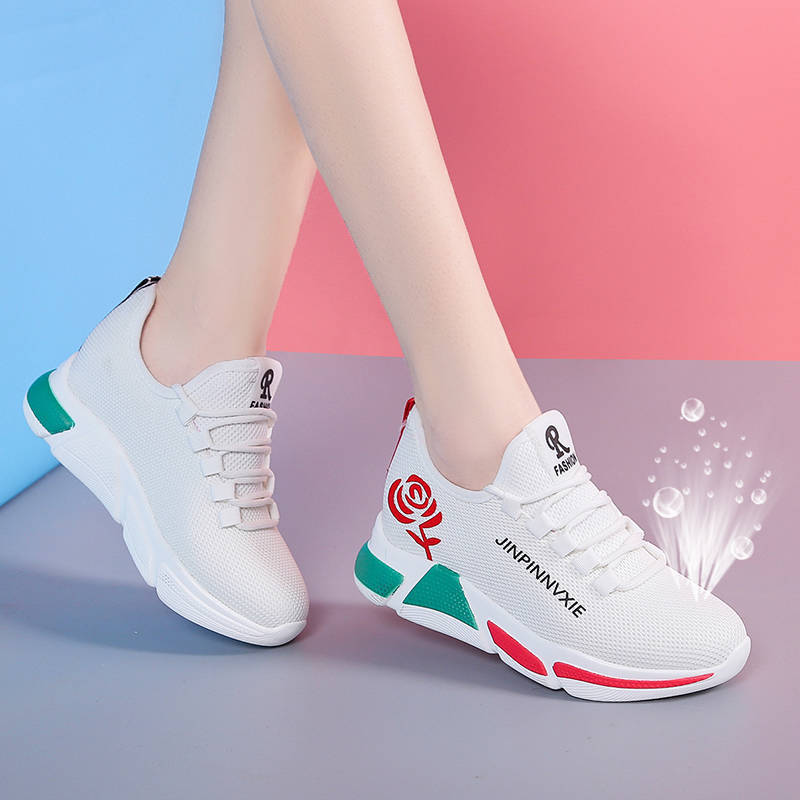 Chaussures de sport plates antidérapantes de loisirs pour femmes