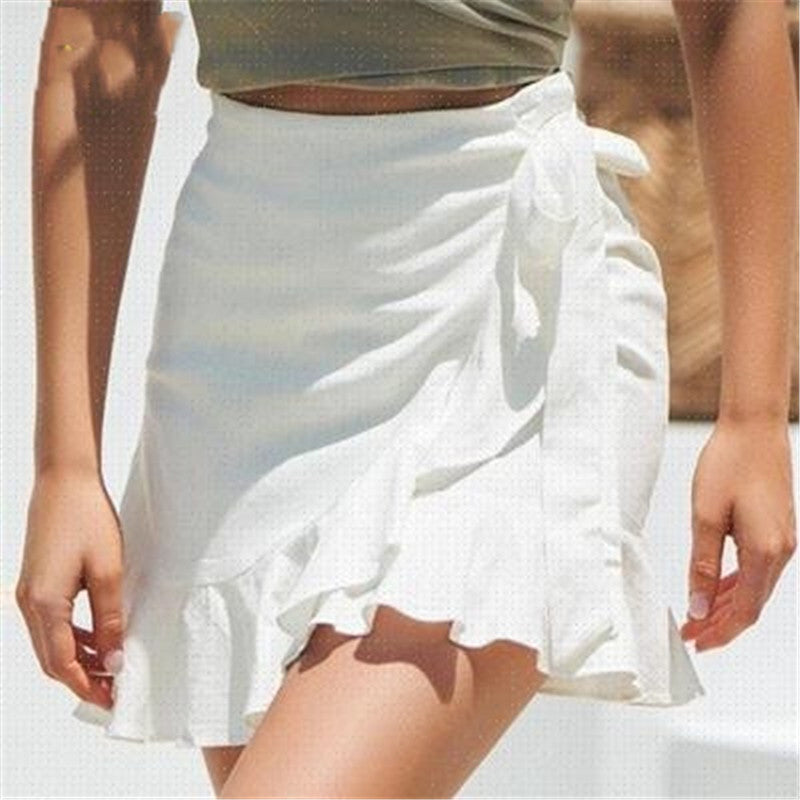 Elegant Casual Waisted Skirt Dress for Women