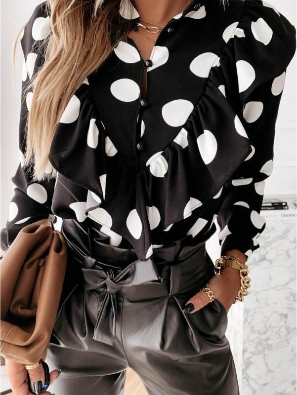 Women’s Casual Long Sleeve Blouse Shirt
