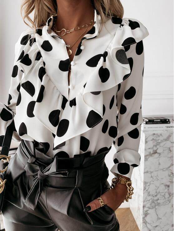 Women’s Casual Long Sleeve Blouse Shirt