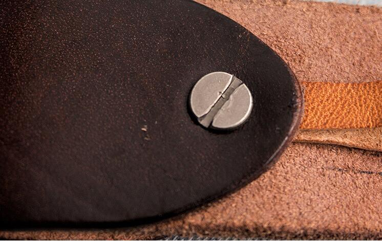 Handmade Retro Soft Leather Pin Buckle Belt for Men in Black & Brown