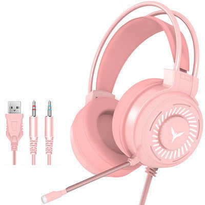 Casque de Jeu Filaire King G60 7.1 Canaux USB pour PC avec Micro