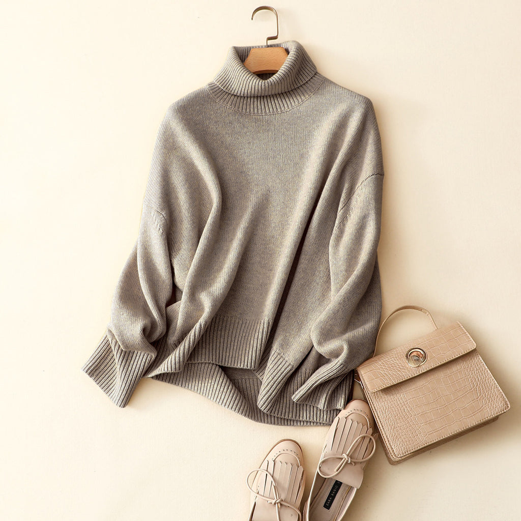 Kasanna Cashmere Turtleneck Sweater