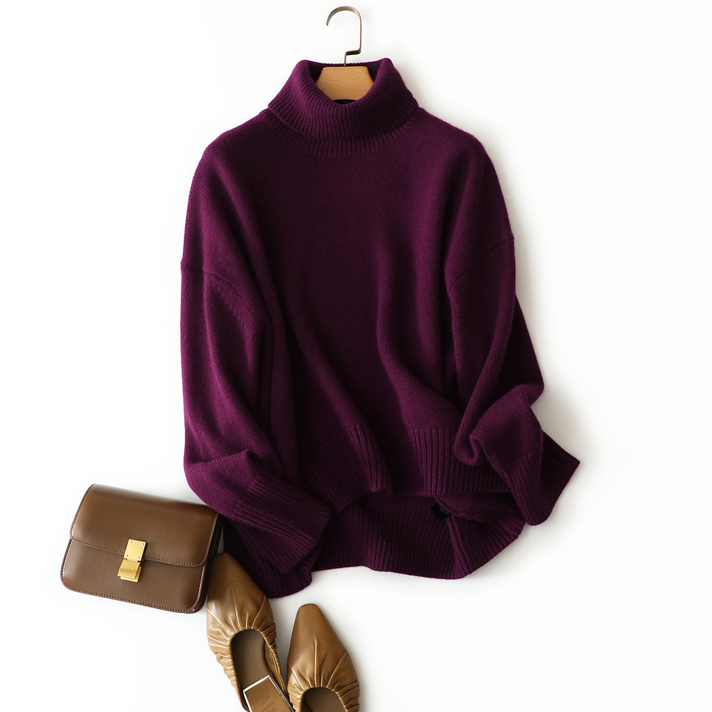 Kasanna Cashmere Turtleneck Sweater