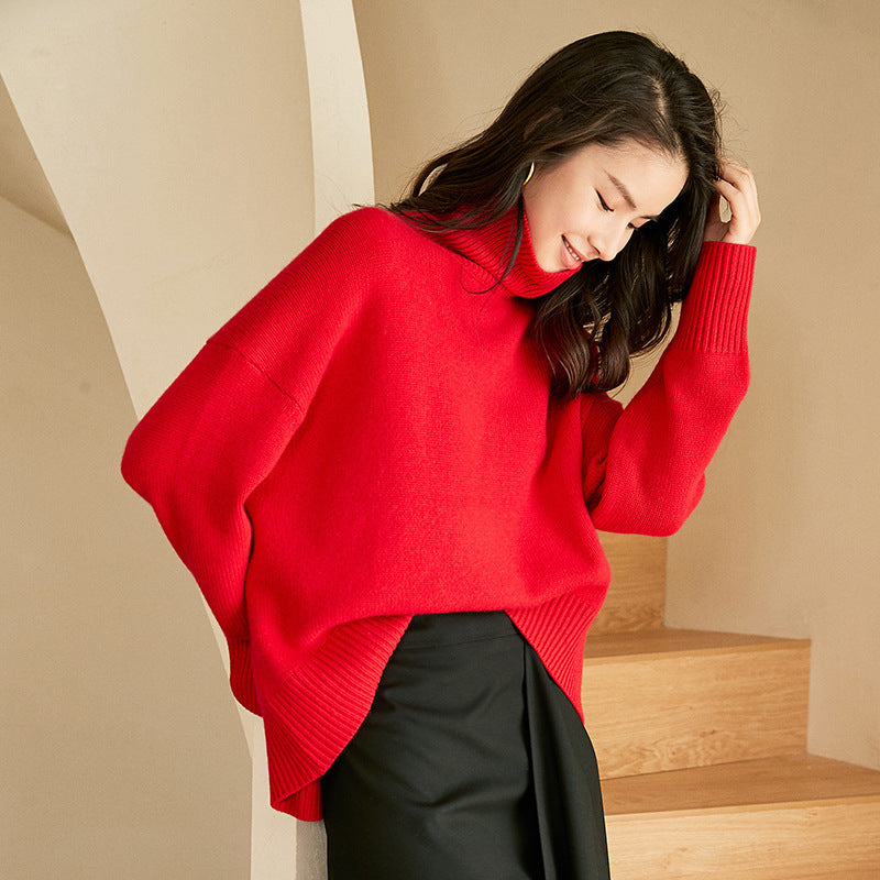 Kasanna Cashmere Turtleneck Sweater