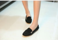 Spring and summer flat shoes Peas shoes casual women's shoes driving shoes Mom shoes a pedal