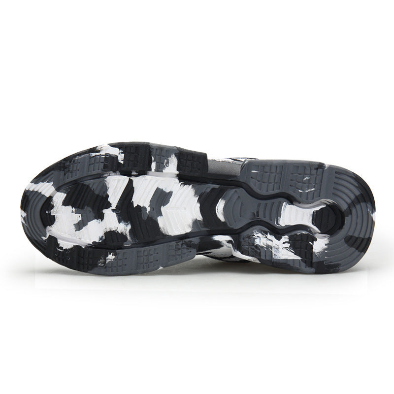 Men's Camouflage Flying Knit Outdoor Casual Sports Shoes