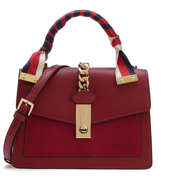 New Fashion One-shoulder, Red Female Bag Portable Kelly