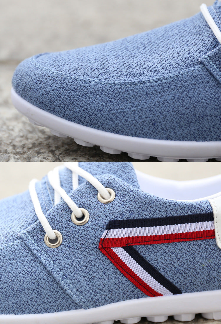 Chaussures en toile souples pour hommes pour le sport et les loisirs