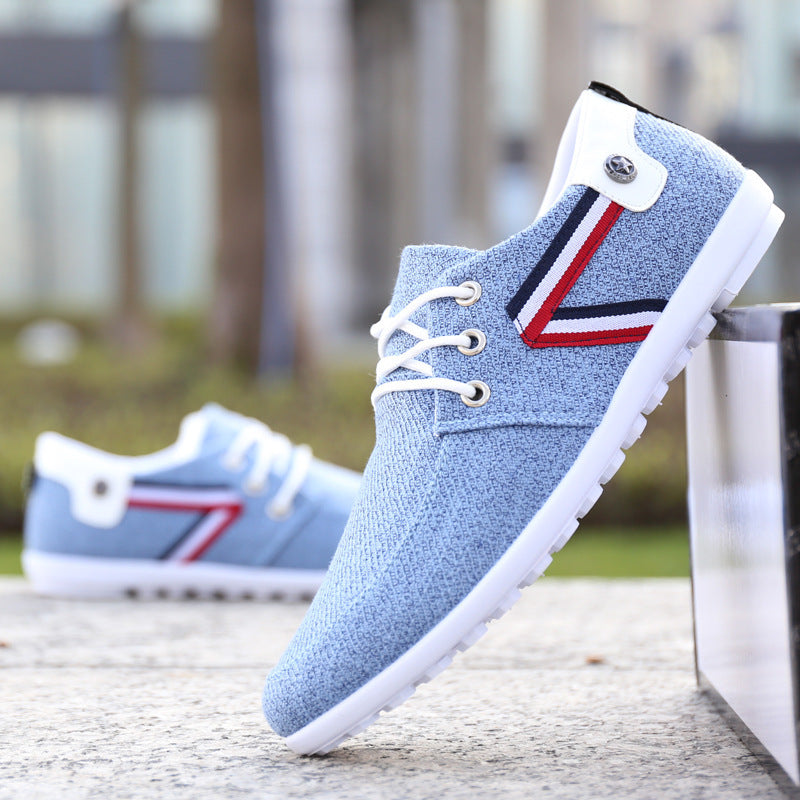 Chaussures en toile souples pour hommes pour le sport et les loisirs